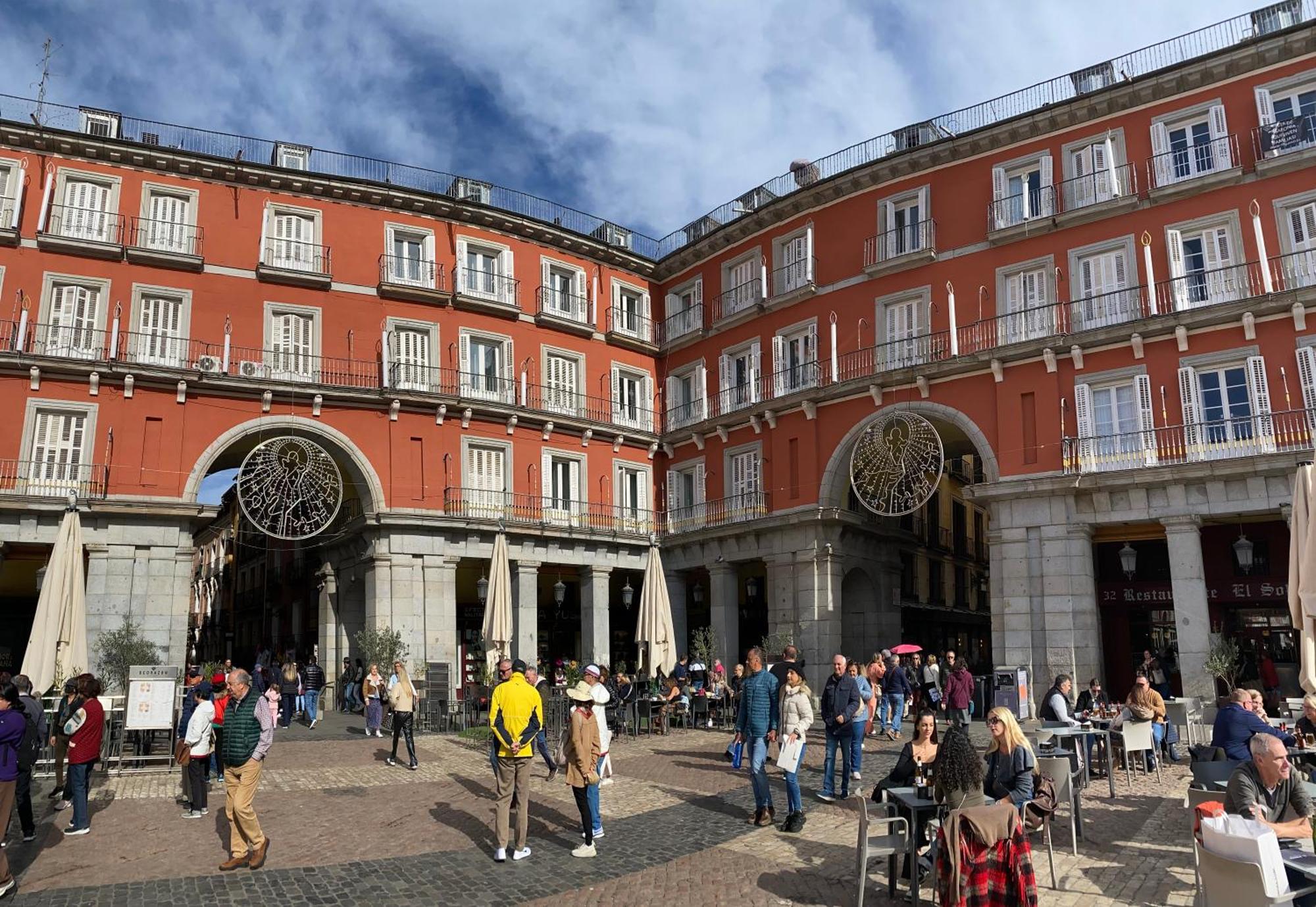 Plaza Mayor View Madrid Exterior foto
